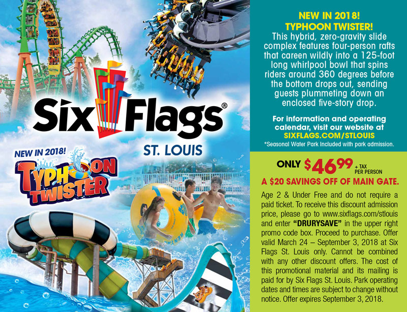 St Louis 6 Flags Tickets