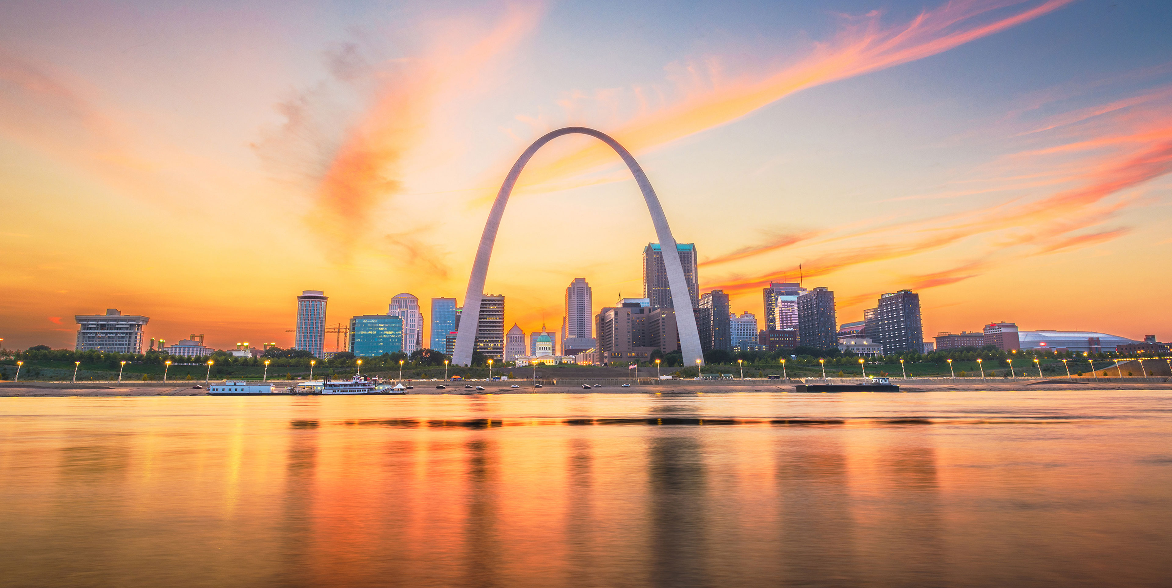 St. Louis Missouri Skyline.