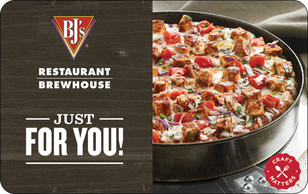 $50 BJ's Restaurant & Brewhouse Gift Card
