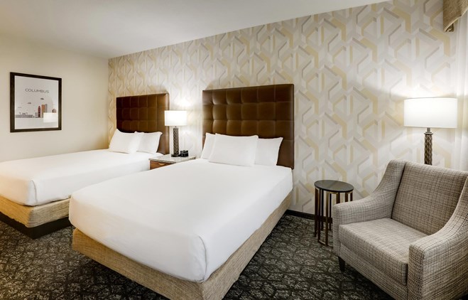 Drury Plaza Hotel Columbus Downtown - Double Queen Room Deluxe