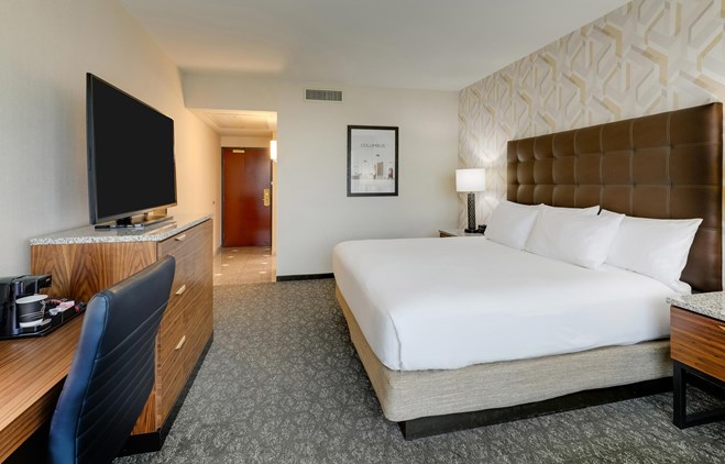 Drury Plaza Hotel Columbus Downtown - King Room Deluxe