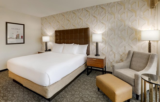 Drury Plaza Hotel Columbus Downtown - King Room Deluxe
