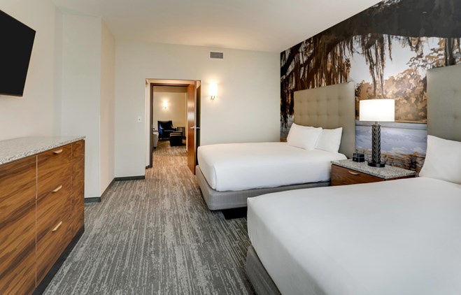 Drury Plaza Hotel Tallahassee - 2 Room Suite with 2 Queen Beds