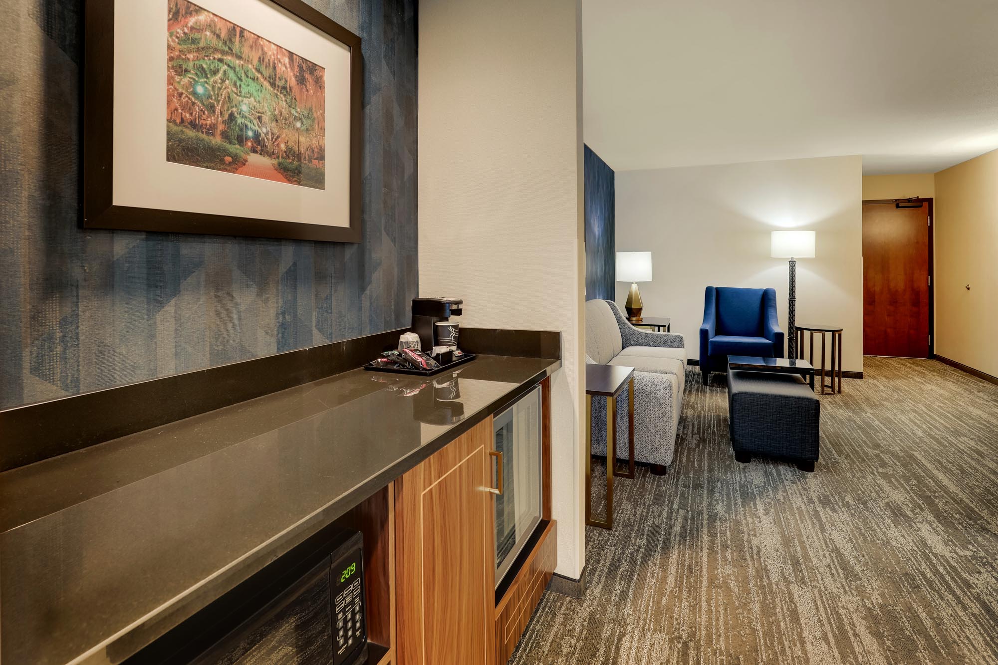 Drury Plaza Hotel Tallahassee - 2 Room Suite with 1 King Bed