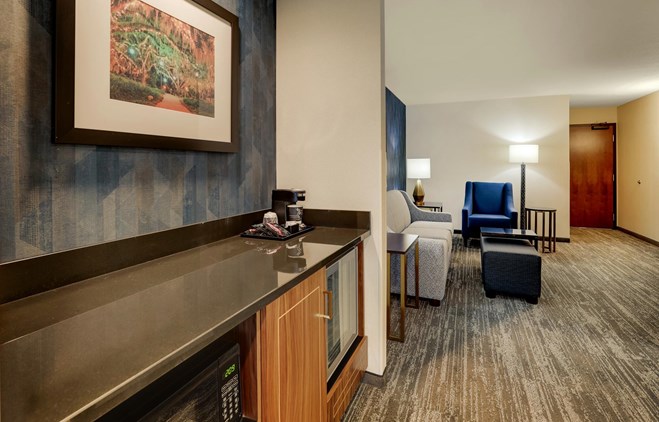 Drury Plaza Hotel Tallahassee - 2 Room Suite with 1 King Bed