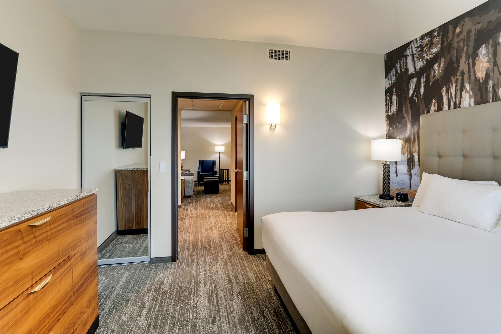 Drury Plaza Hotel Tallahassee - 2 Room Suite with 1 King Bed