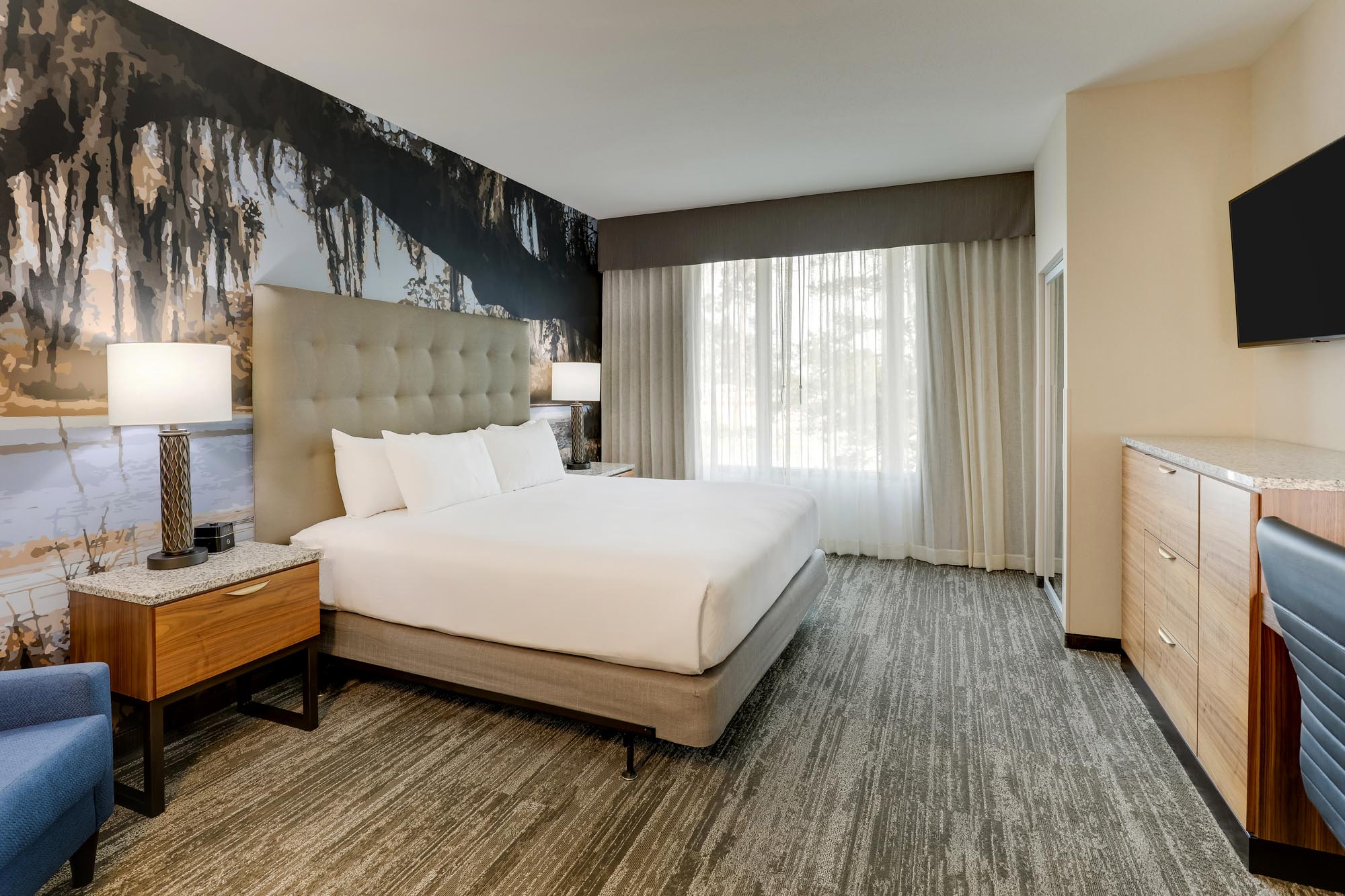 Drury Plaza Hotel Tallahassee - 2 Room Suite with 1 King Bed