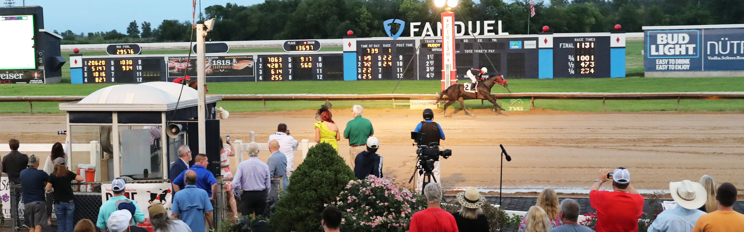 Fanduel racetrack.  Fanduel racetrack.