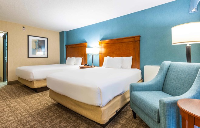 Pear Tree Inn St. Louis Near Union Station Double Queen Room Deluxe