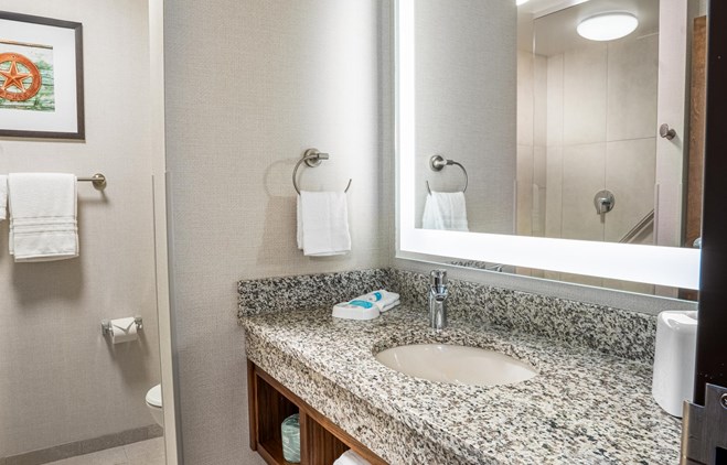 Drury Plaza Hotel Dallas Arlington - Guest Bathroom