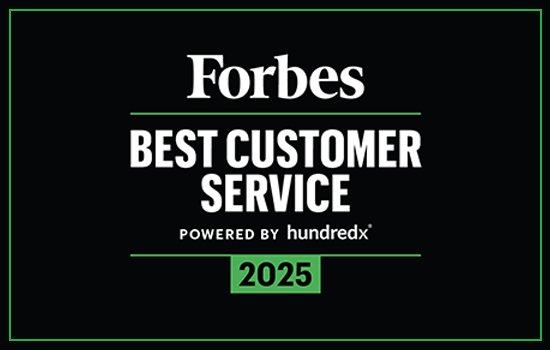 Forbes best customer service award