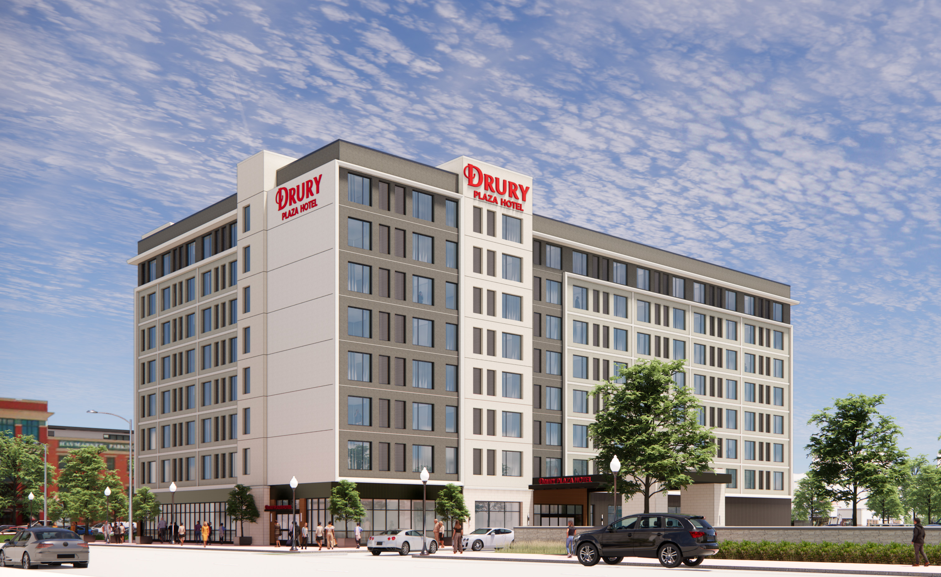 Drury Plaza Hotel Lincoln - Rendering