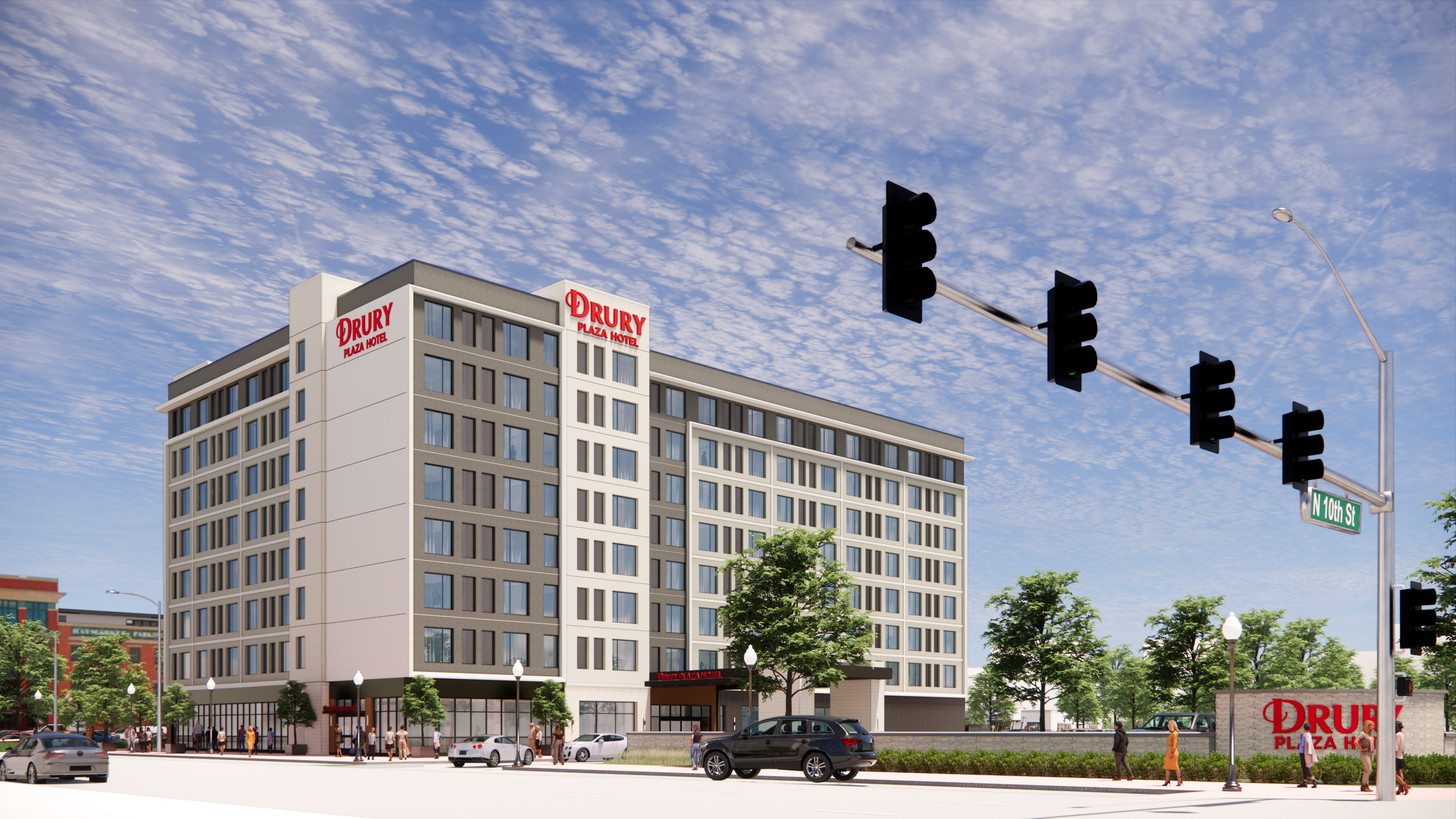 Drury Plaza Hotel Lincoln - Rendering