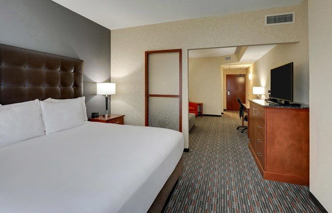 Drury Inn & Suites Charlotte Arrowood - King Room Deluxe with Sofa Sleeper