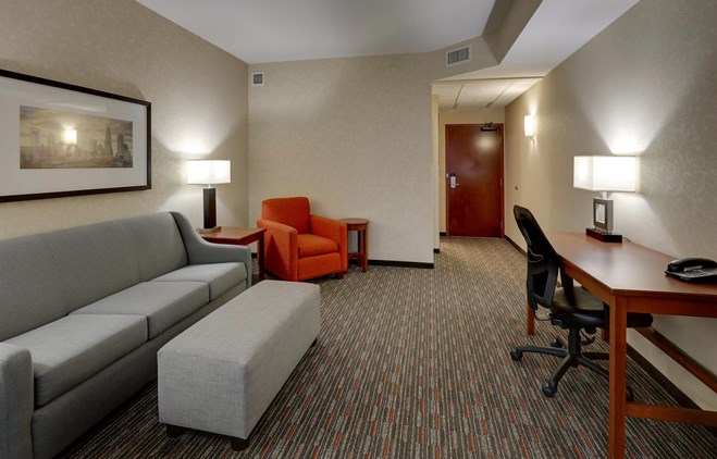 Drury Inn & Suites Charlotte Arrowood - King Room Deluxe with Sofa Sleeper