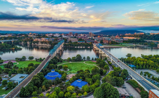 Chattanooga Tennessee skyline