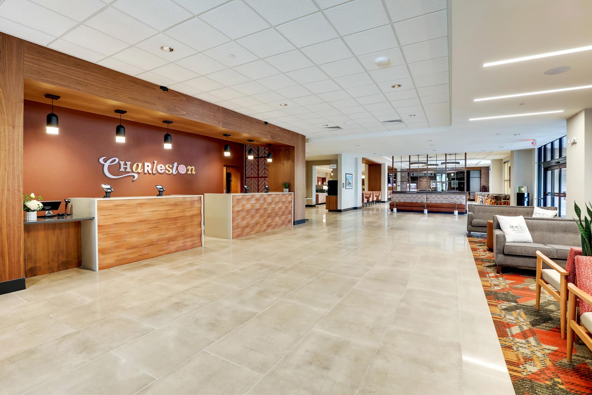 Drury Plaza Hotel North Charleston - Lobby