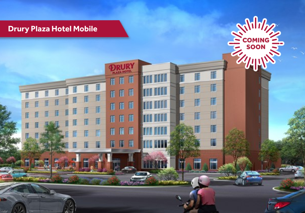 Drury Plaza Hotel Mobile Exterior - Coming Soon!