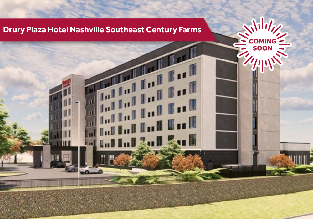 Drury Plaza Hotel Nashville Southeast Century Farms Exterior - Coming Soon!