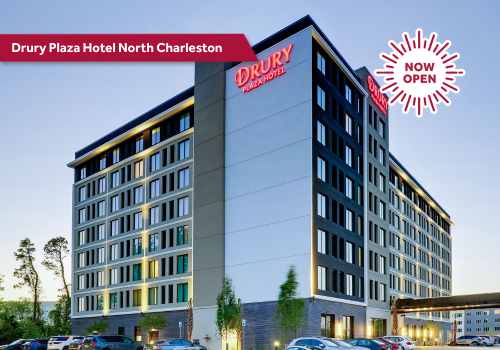 Drury Plaza Hotel North Charleston Exterior - Now Open!