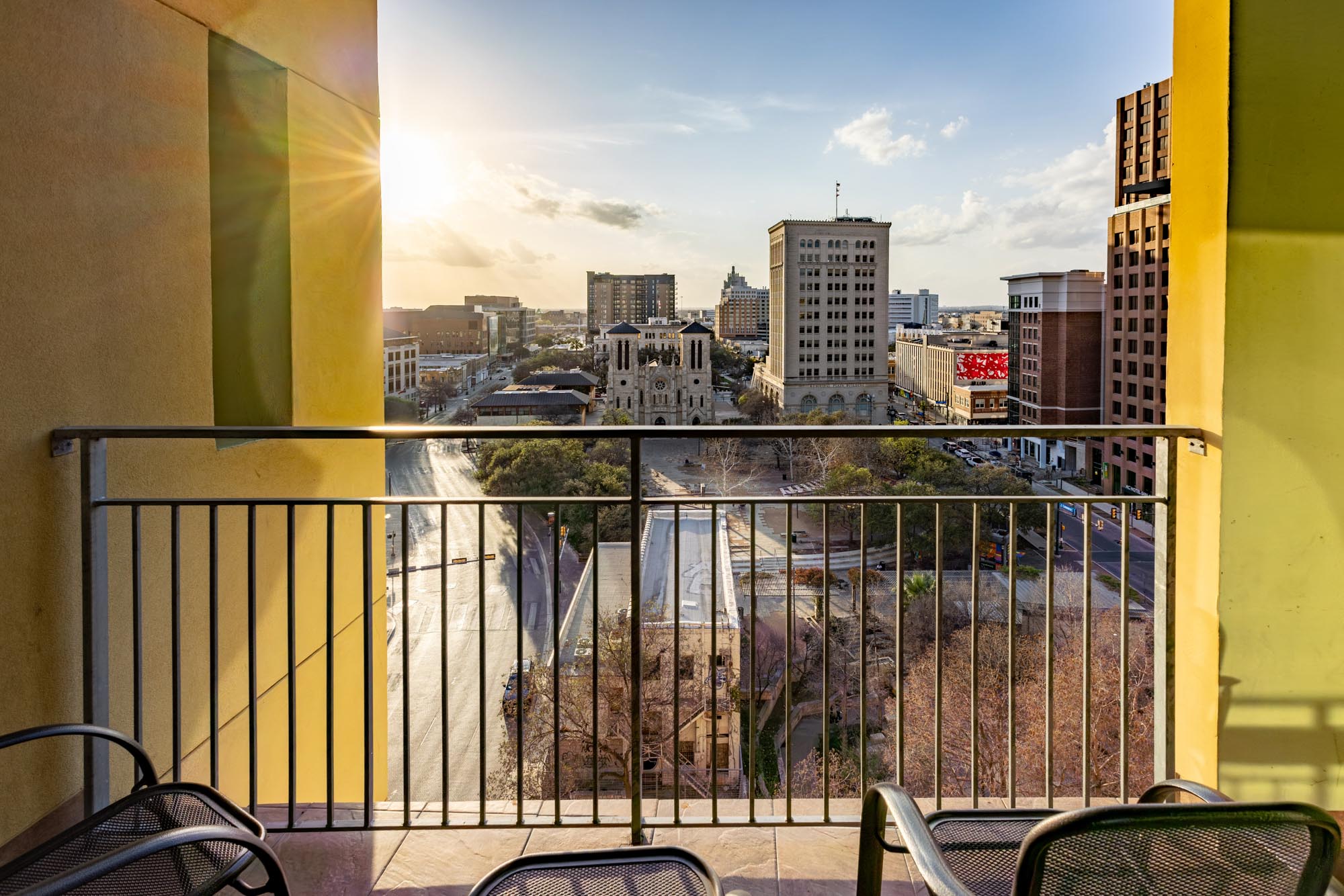 Drury Plaza Hotel San Antonio Riverwalk - View from Terrace