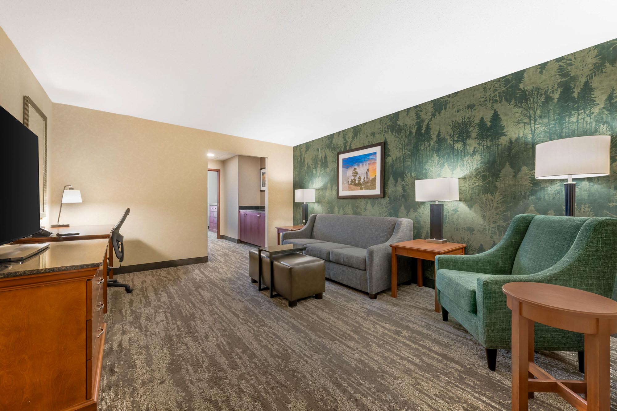 Drury Plaza Hotel Colorado Springs Near the Air Force Academy - 1 King Bed Suite